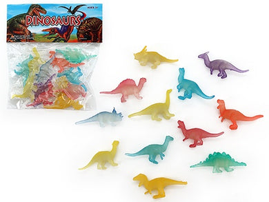 Glow in the Dark Dinosaur (12 Pack)