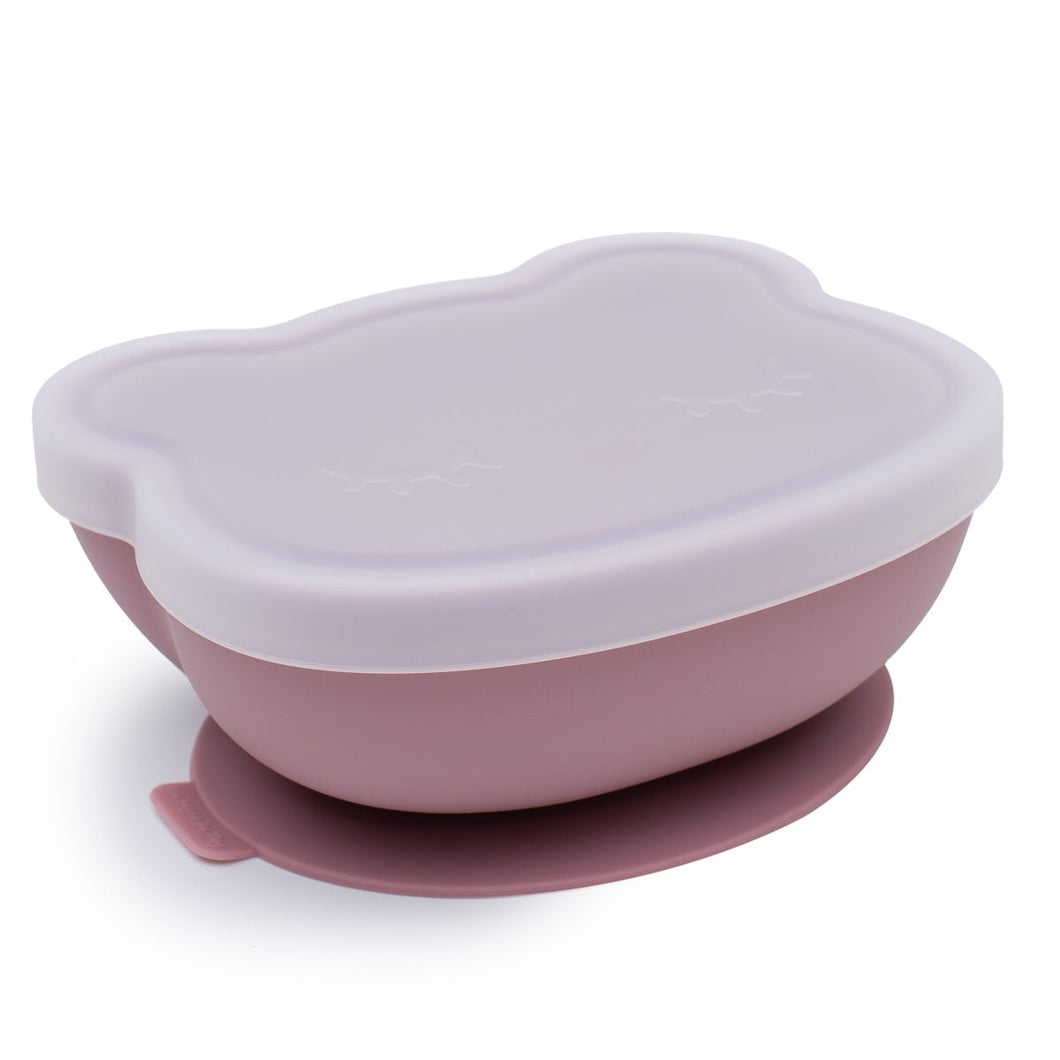 We Might be Tiny: Stickie Bowl with Lid: Dusty Rose