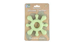 Load image into Gallery viewer, Sensory Silicone Teether: Splash Pale Green