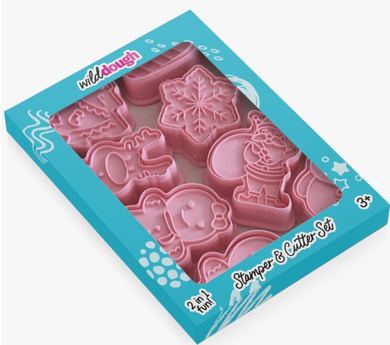 Wild Dough Cutter & Stamp Sets: Christmas: On Sale was $29.95