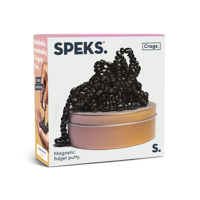 SPEKS Crags Magnetic Fidget Putty: Yellow/Pink Tin