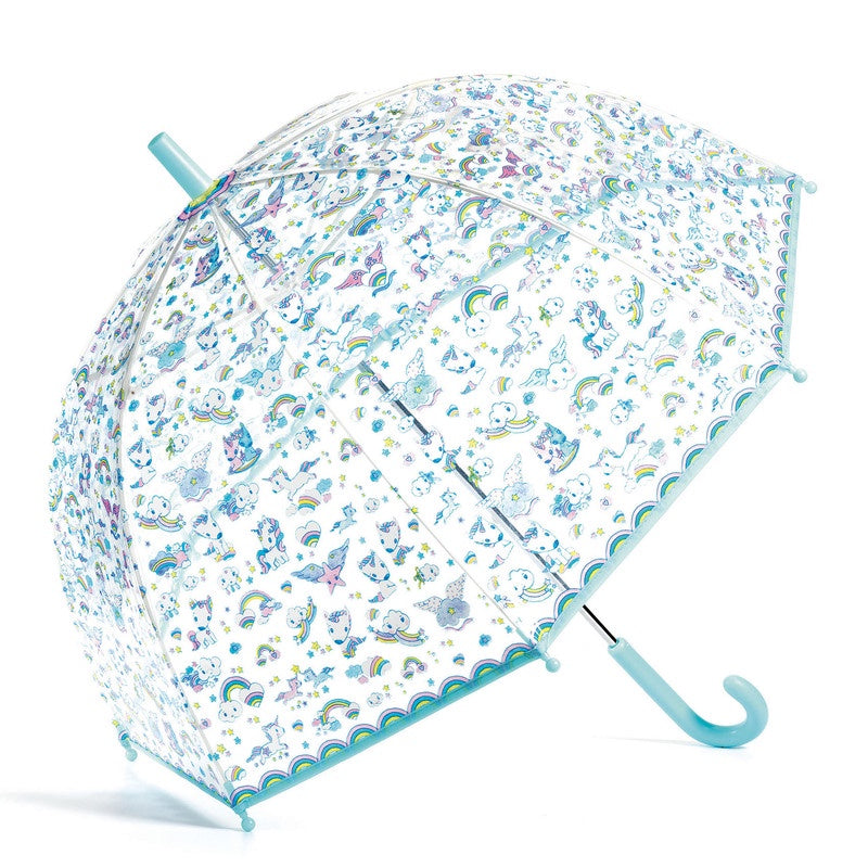Children's PVC Umbrella: Unicorns