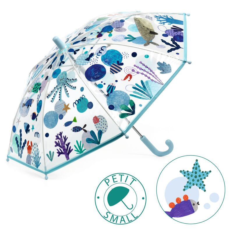 Children's PVC Umbrella: Ocean