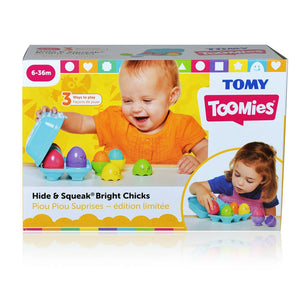 Tomy Hide and Squeak Bright Chicks