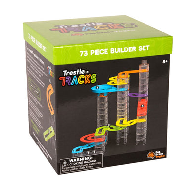 Fat Brain Toys - Trestle Tracks Builder Set - 73 Pieces