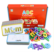 Load image into Gallery viewer, Curious Columbus: Flashcards &amp; ABC Magnetic Letters