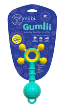 Load image into Gallery viewer, Gumlii Sensory Teether &amp; Rattle by mobi: On Sale was $39.95