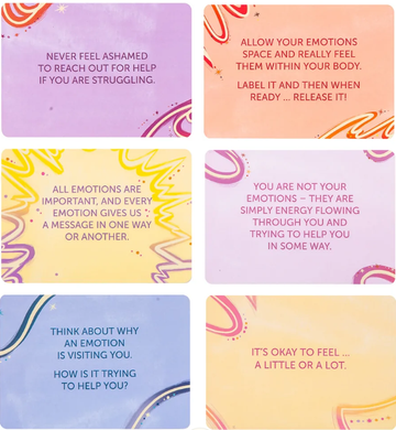 How Do I Feel? Emotion Quotes Card Set - 6 Pack