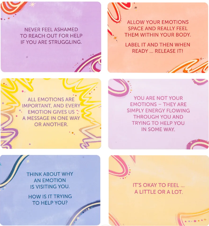 How Do I Feel? Emotion Quotes Card Set - 6 Pack