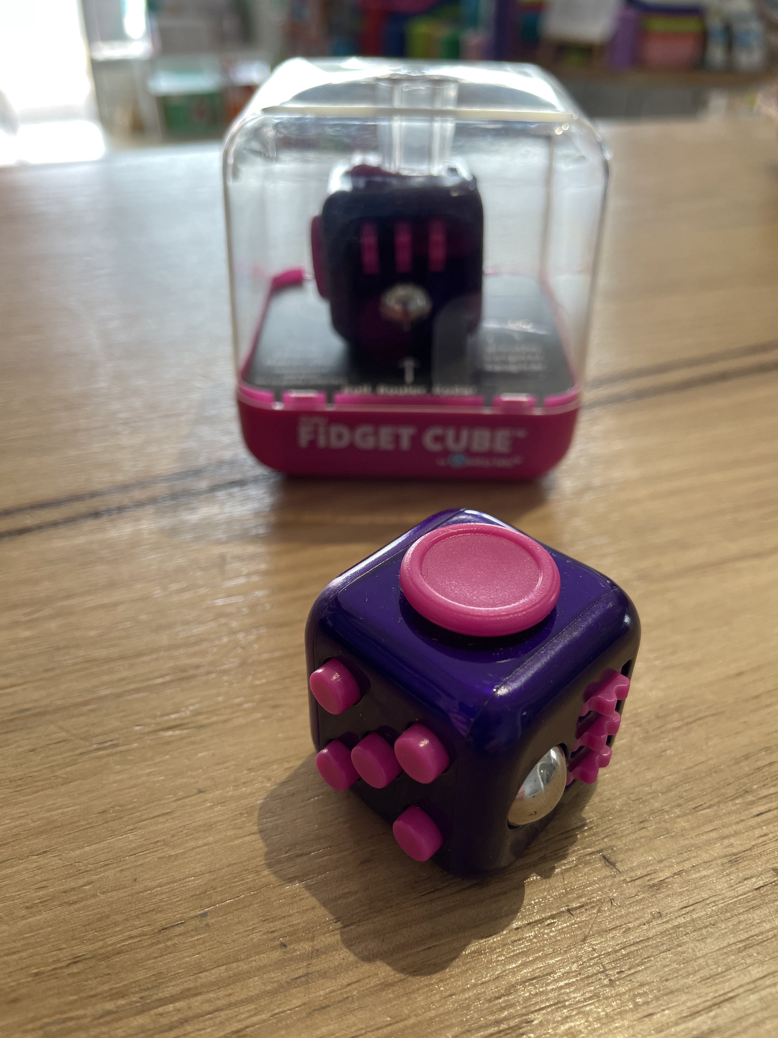 Pink cheap fidget cube