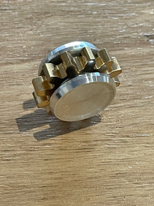 Small Metal Cog Fidget - Silver