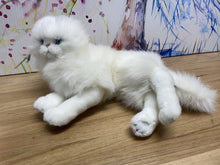 Load image into Gallery viewer, Snowflake  the White Cat: Weighted Toy 1kg
