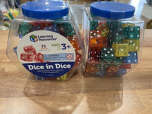 Load image into Gallery viewer, Learning Resources Dot &#39;Dice in Dice&#39; 72 pack: On Sale was $39.95