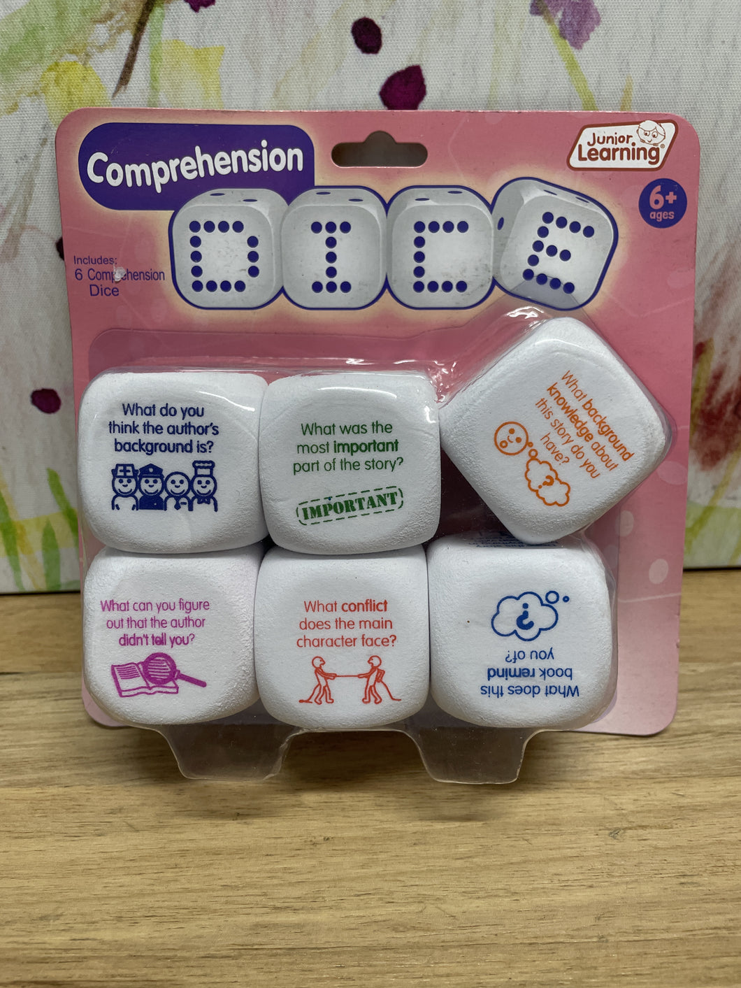 Junior Learning Comprehension Dice