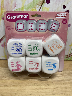 Junior Learning Grammar Dice (6 Pack)