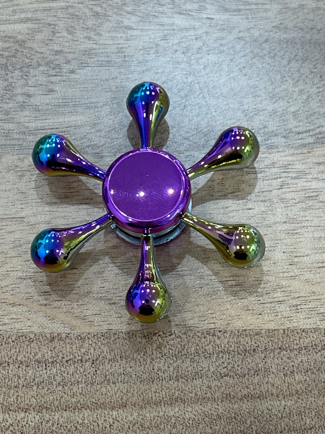 Metal Fidget Hand Spinner Oil Slick