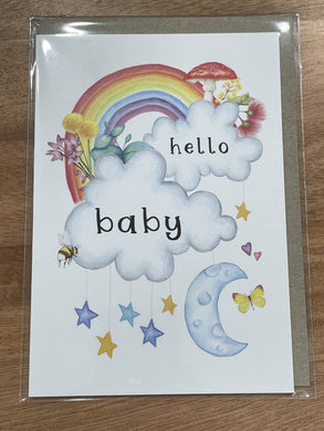My Tiny Explorer - Hello Baby Card