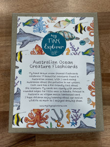 My Tiny Explorer Australian Ocean Creature Flash Cards