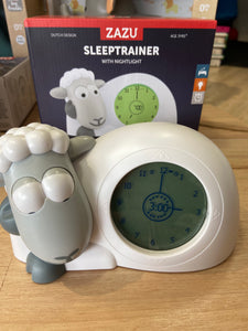 ZAZU Sleep trainer / Clock Sam the Lamb  - Grey