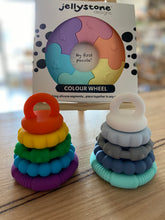 Load image into Gallery viewer, Jellystone Designs Rainbow Stacker Teether Toy - Ocean