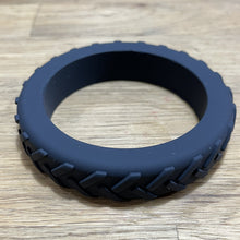 Load image into Gallery viewer, Chewigem Tread Bangle - Black (Small) - The Sensory Studio