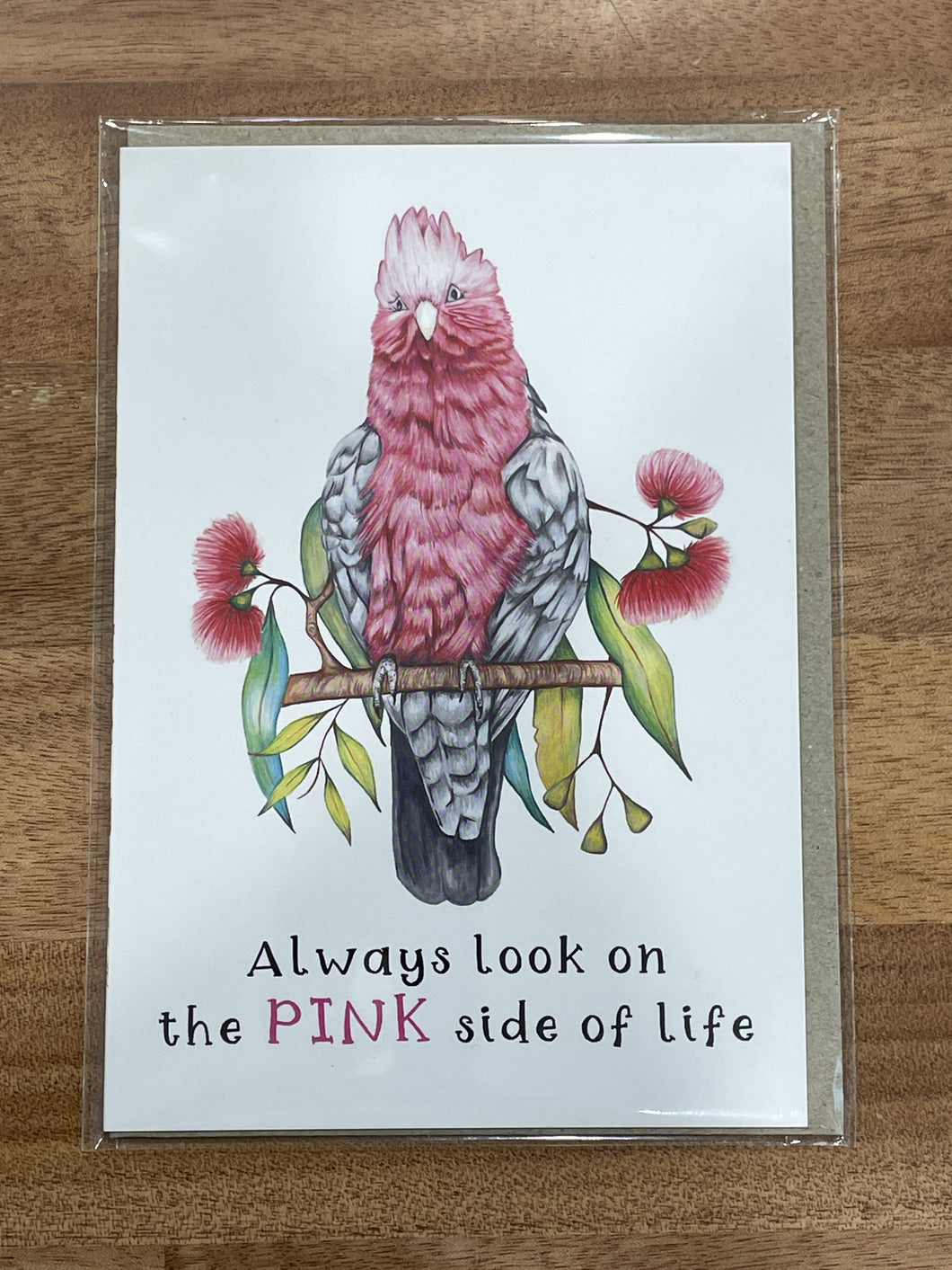 My Tiny Explorer - Galah Greeting Card