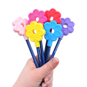 Ark Therapeutic Flower Chewable Pencil Topper: Light Blue XT