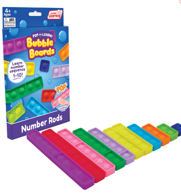 Junior Learning Number Rods Bubble Boards