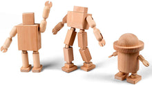 Load image into Gallery viewer, Kid Made Modern - Wooden Robot Kit: On Sale was $55.00
