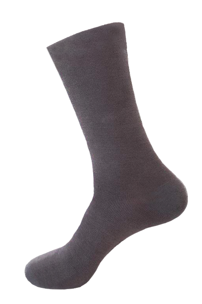 CalmCare Kids Sensory Grey School Socks Ages 5-7 (Size 9-12)