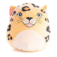 Load image into Gallery viewer, Smoosho&#39;s Pals Leopard Plush Cushion