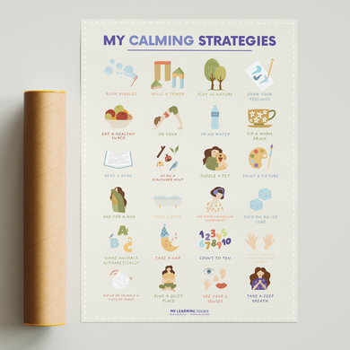 My Learning Toolbox: My Calming Strategies Poster