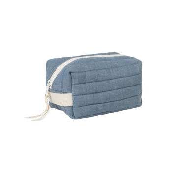 Fabelab Quilted Toiletry Bag - Chambray Blue: On Sale Was $42.95