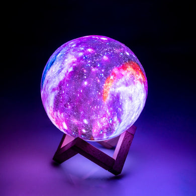 Lil Dreamers Moon Touch Lamp: Galaxy