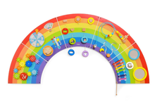 Load image into Gallery viewer, Rainbow Sensory Activity Wall Panel