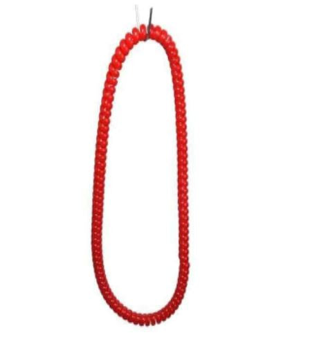 Chubuddy Chewable Fidget Spiral Necklace: Red
