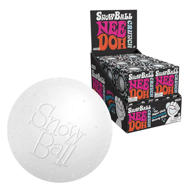 Nee Doh Snow Ball Crunchy Stress Ball