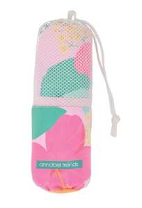 Annabel Trends Sand Free Towel: Hibiscus