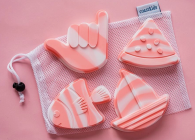 Coast Kids: Shelly Beach Sand Moulds - Marble