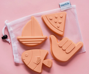 Coast Kids: Shelly Beach Sand Moulds - Peach