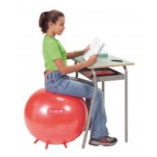 Gymnic Sit'n'Gym 65cm Ball Chair with Feet - Blue