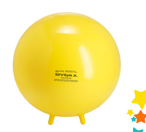 Gymnic Sit N Gym 45cm Fit Ball with Feet  - Yellow
