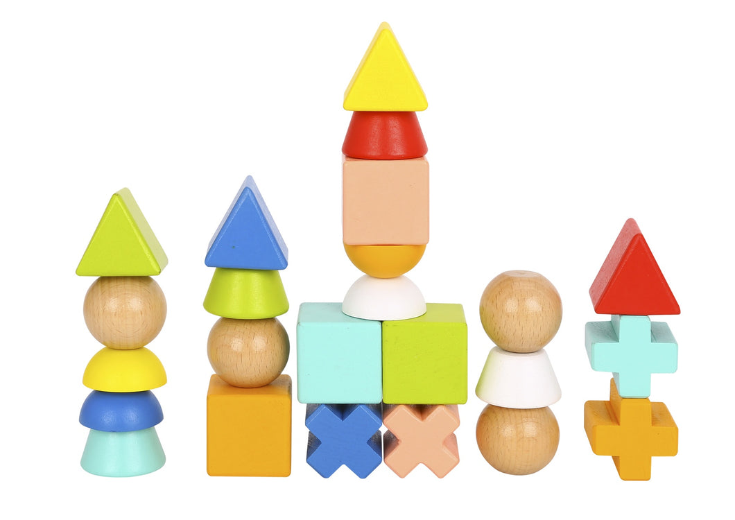 Wooden Stacking Game