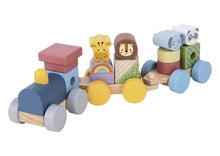Load image into Gallery viewer, Wooden Stacking Train: My Forest Friends