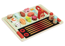 Load image into Gallery viewer, Wooden BBQ Grill Play Set