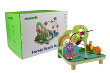 Load image into Gallery viewer, Tooky Toy Wooden Forest Bead Activity Maze - Busy Board