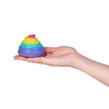 Load image into Gallery viewer, Stretchy Rainbow Poo Stress Ball