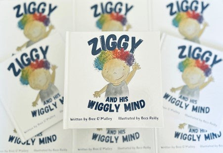 Ziggy And His Wiggly Mind by Bree O'Malley