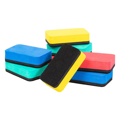 Coloured Whiteboard Erasers (Magnetic)