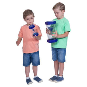 Jumbo Coloured Sand Timer - 5 minutes Navy Blue